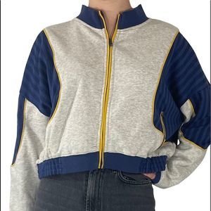 Urban Outfitters cropped zip up